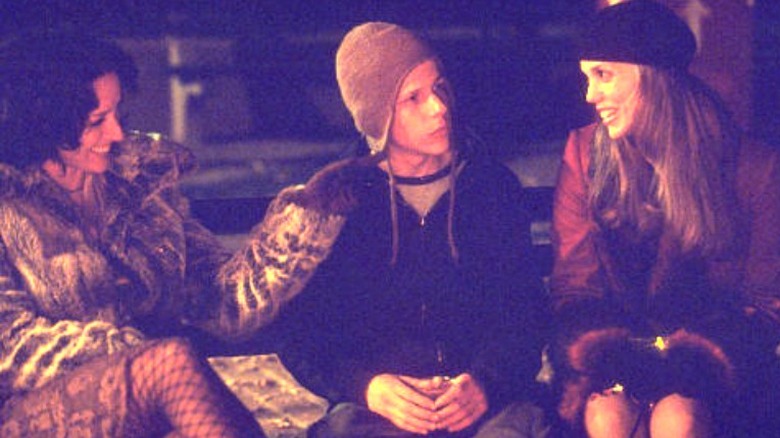 Elizabeth Berkley, Jennifer Beales, and Jesse Eisenberg in Roger Dodger