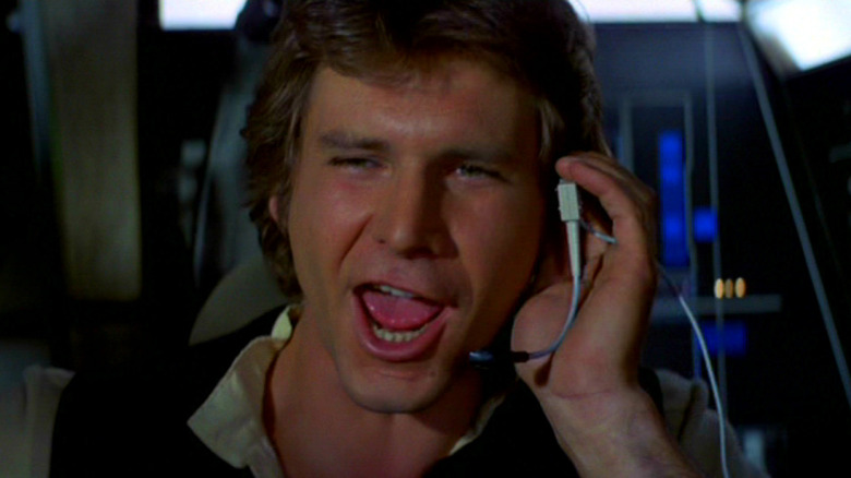 Han Solo saves Luke