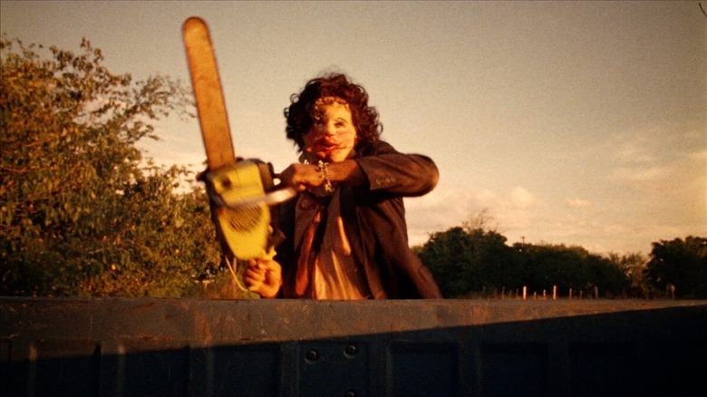 Leatherface with his chainsaw