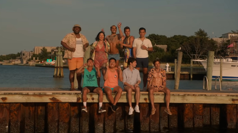 Fire Island cast happy