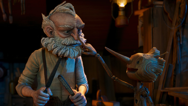 Guillermo del Toro's Gepetto and Pinocchio