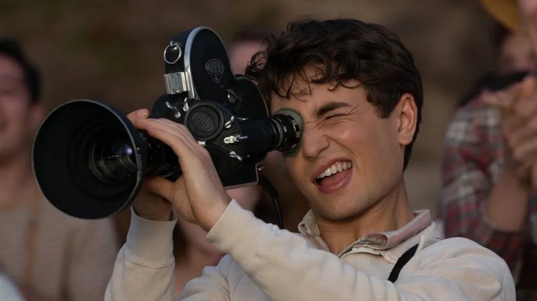 Sammy Fabelman holding a camera