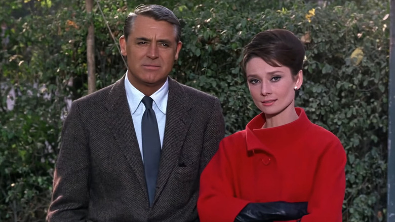 Cary Grant with Audrey Hepburn