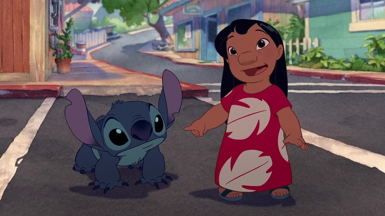 Lilo and Stitch on street