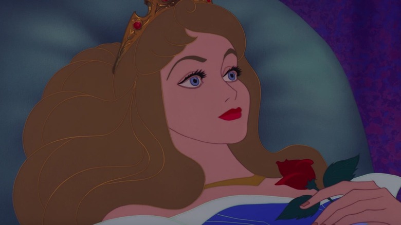 Princess Aurora awakens from sleep