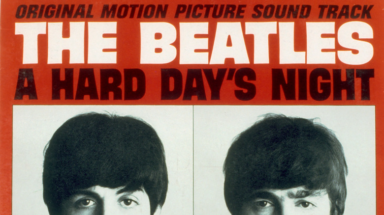 Paul and John on the Hard Day's Night soundtrack