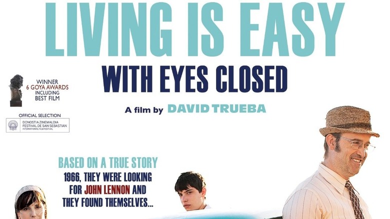 poster for Living Is Easy With Eyes Closed