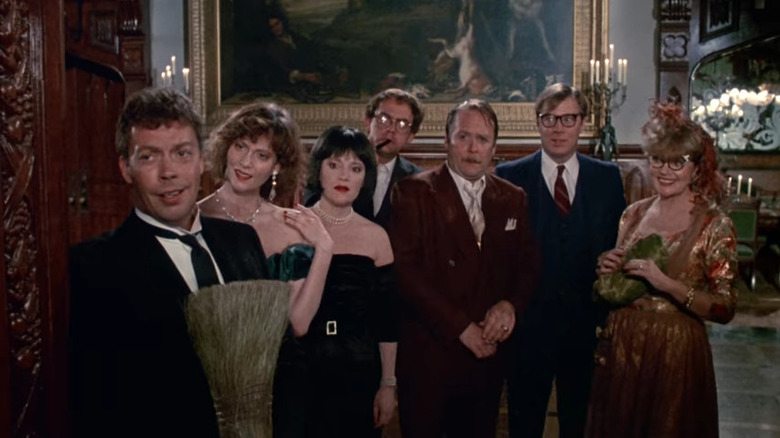 Clue cast smiling