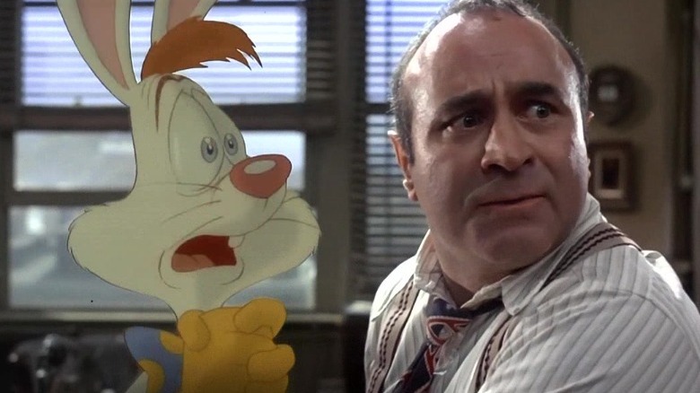 Roger Rabbit looking worried