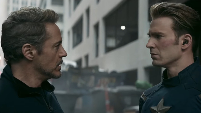 Tony Stark and Steve Rogers talk