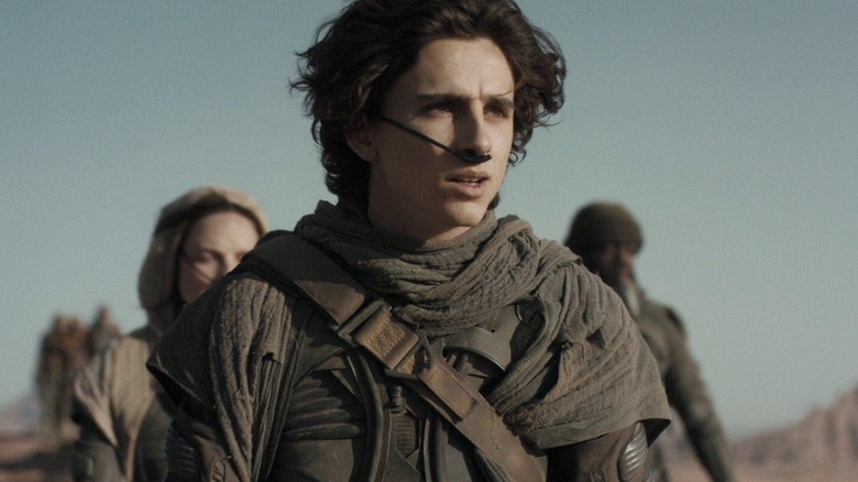 Paul Atreides looking serious