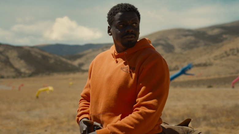 Daniel Kaluuya on horse