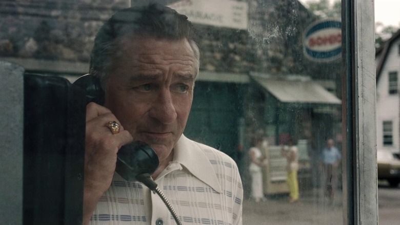 Robert De Niro on phone