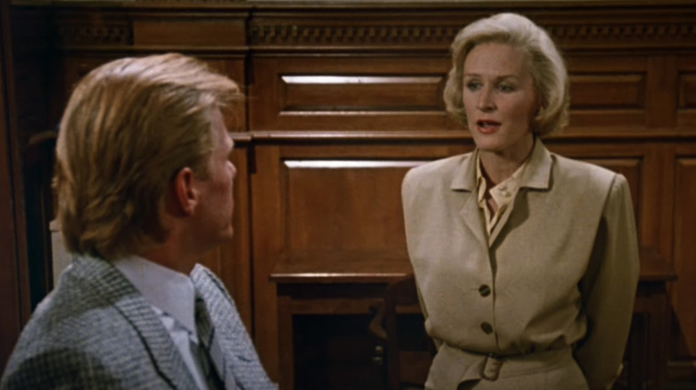 Glenn Close examining witness