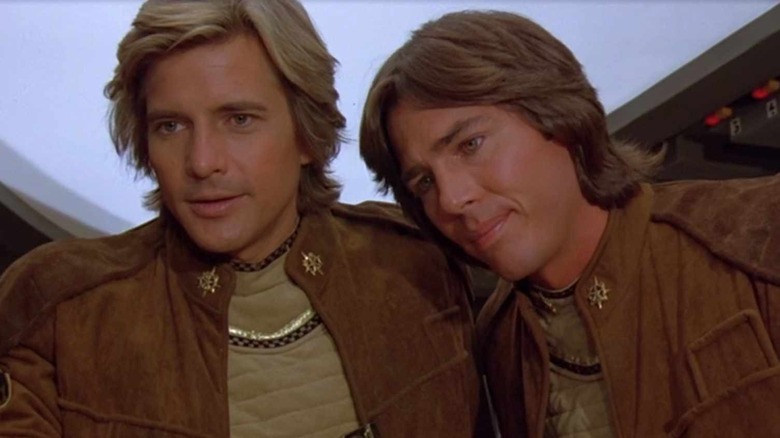 Dirk Benedict and Richard Hatch