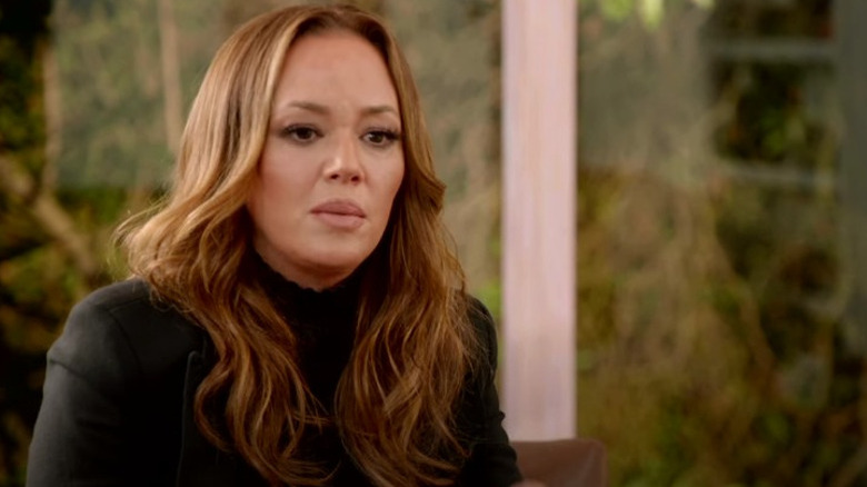 Leah Remini Interviewing