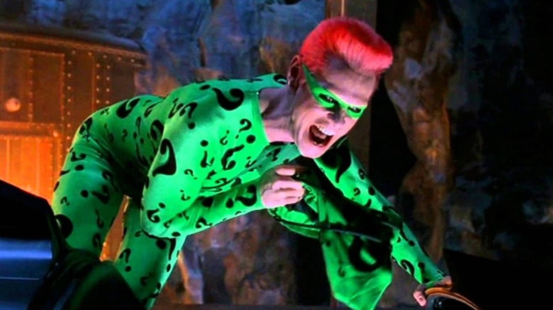 Jim Carrey as the Riddler