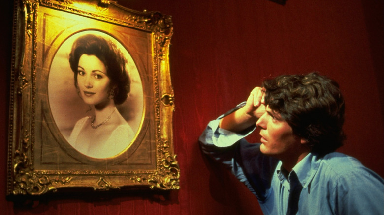 Richard staring at portrait of Elise