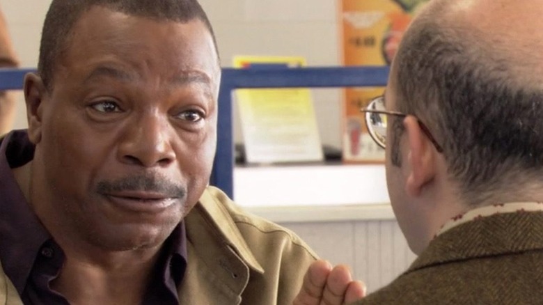 Carl Weathers giving lessons