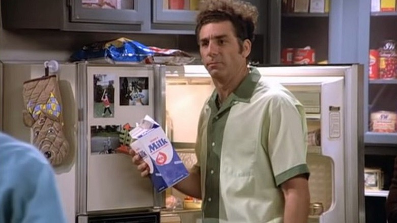 Kramer with milk