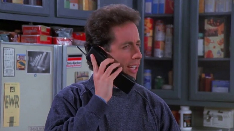 Seinfeld on phone