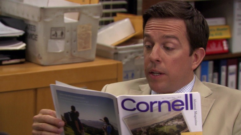 Andy Bernard reading