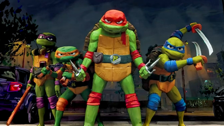 Ninja Turtles ready to fight