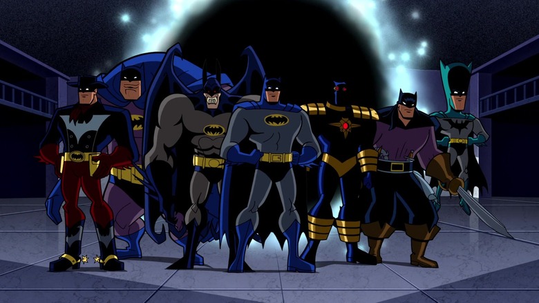 Batman with alternate universe Batmen