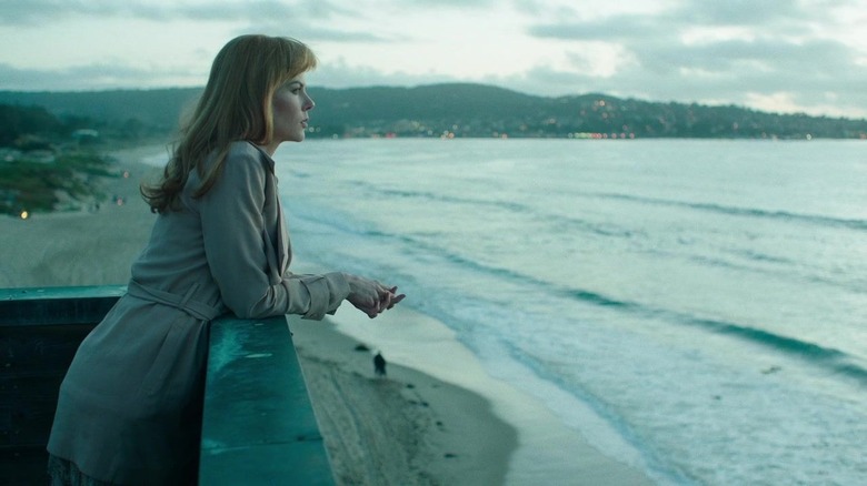 Celeste Wright looking at ocean