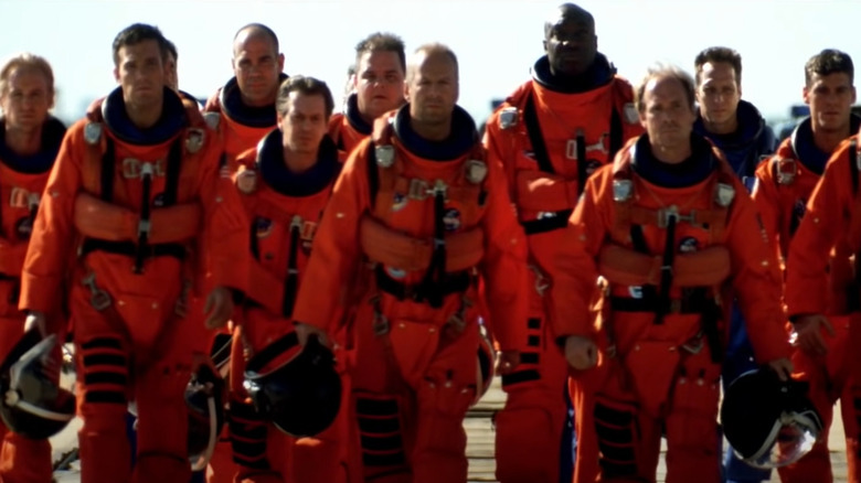 Astronaut team in Armageddon