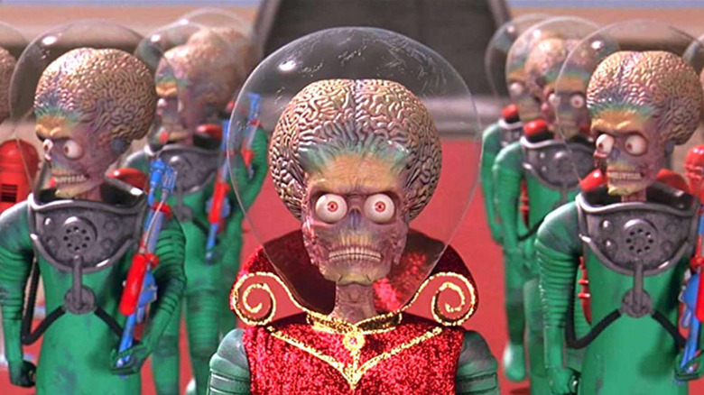 Aliens in Mars Attacks