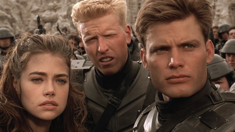 Soldiers in Starship Troopers