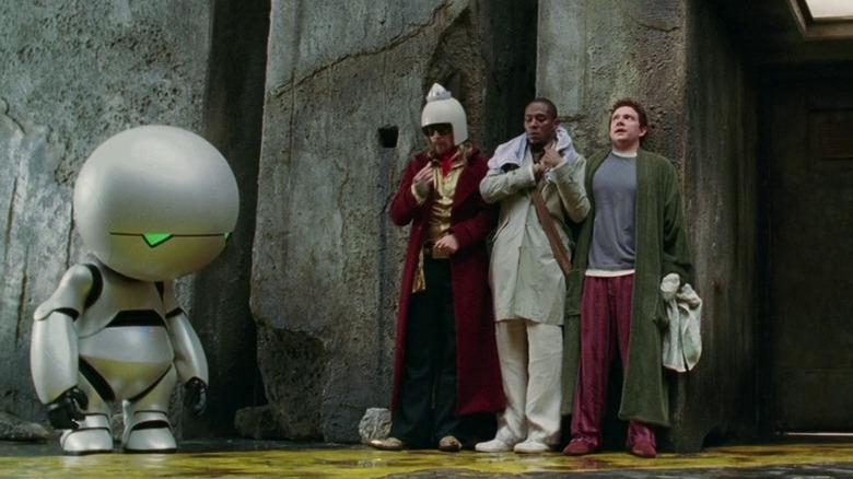 crew members in Hitchhiker's Guide 
