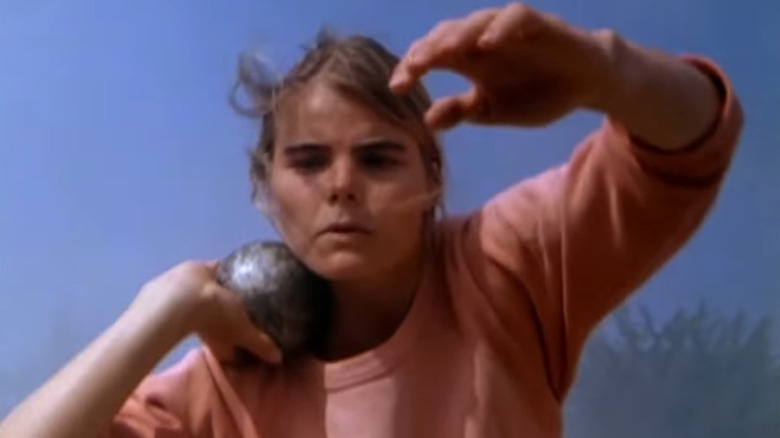 Mariel Hemingway shotput