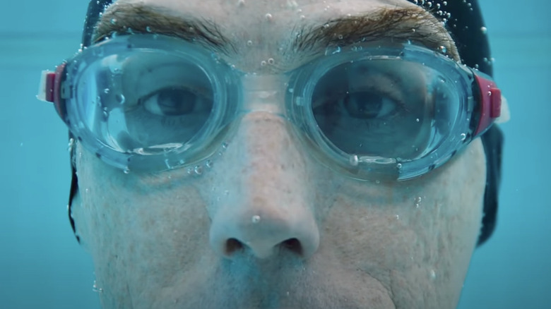 Rob Brydon underwater