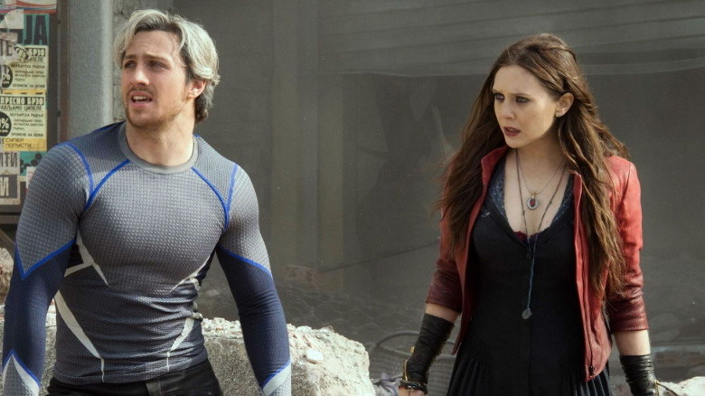 Quicksilver and Scarlet Witch