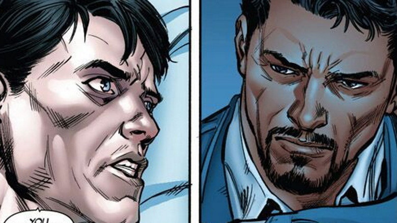 Arno Stark and Tony Stark