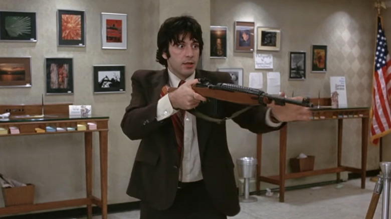 Al Pacino with gun