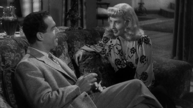 Fred MacMurray and Barbara Stanwyck in Double Indemnity