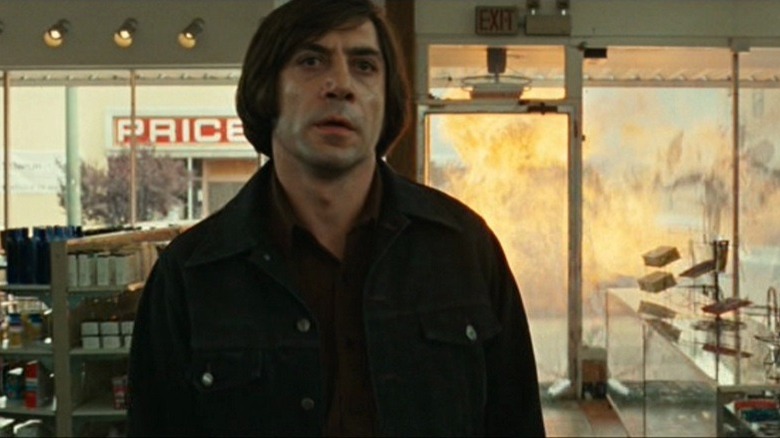 Anton Chigurh walking