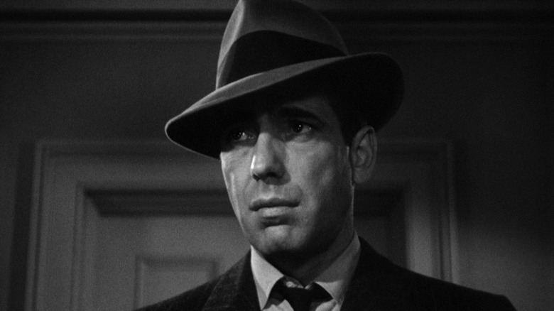 Humphrey Bogart wearing fedora