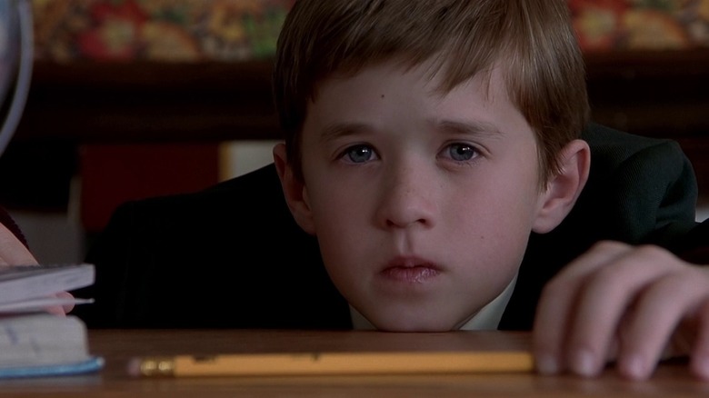 Haley Joel Osment sad