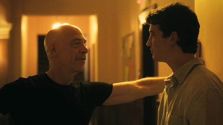 J.K. Simmons with Miles Teller