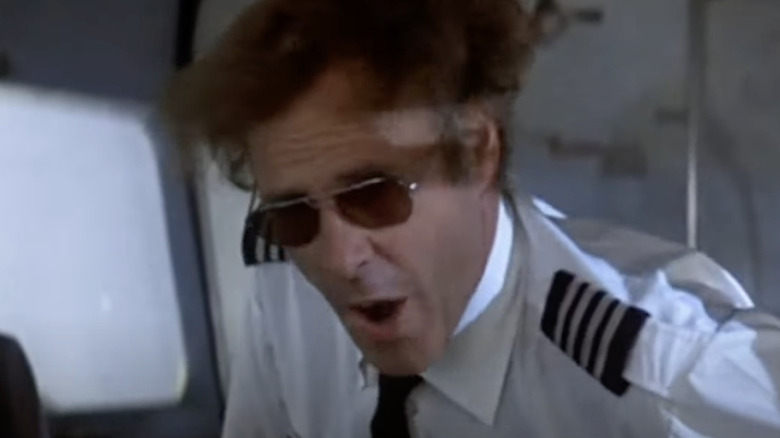 Bruce Dern wearing pilot's uniform