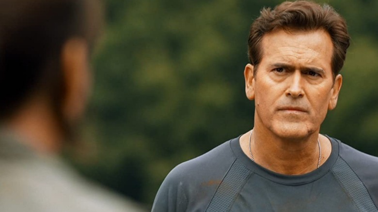 Sam Axe staring intensely