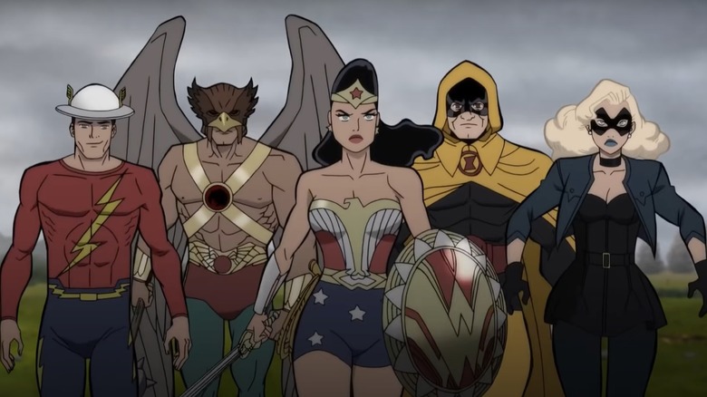 Justice Society going to war