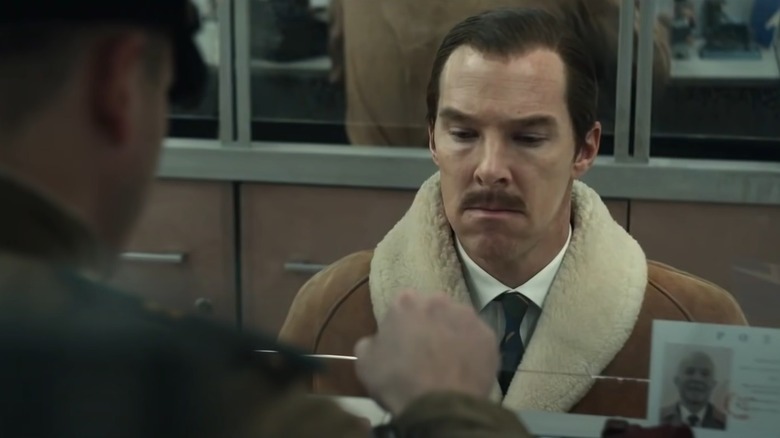 Benedict Cumberbatch with mustache