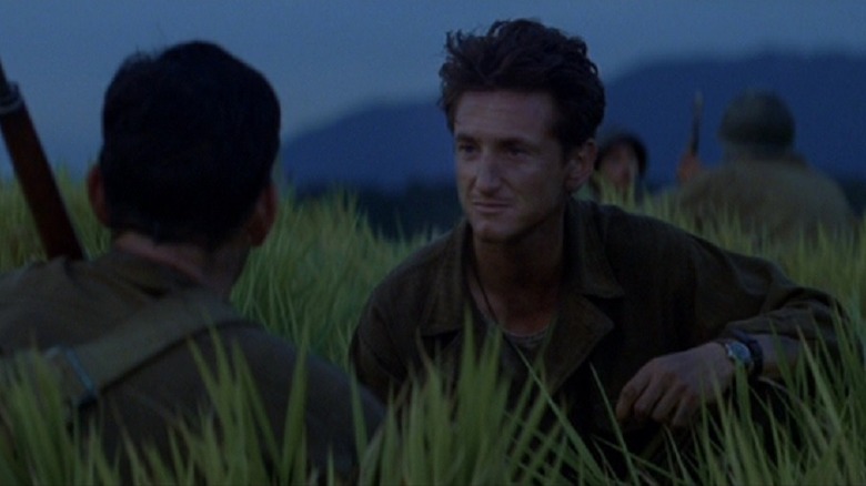 Sean Penn in field