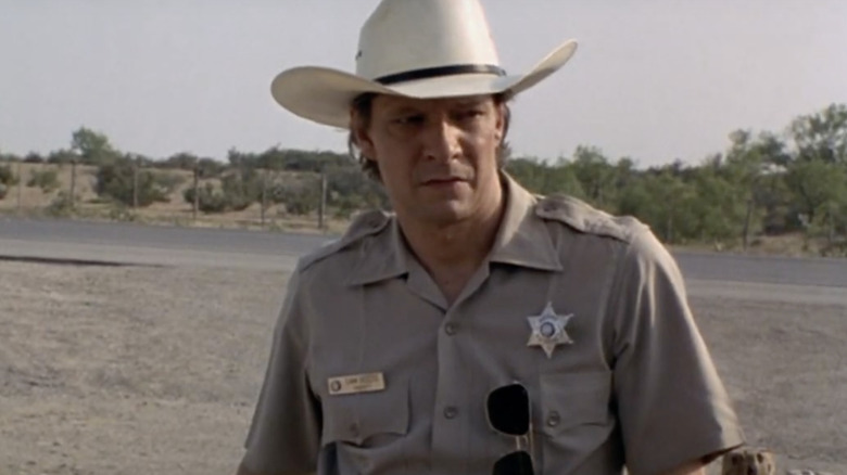 Sam Deeds in sheriff's uniform