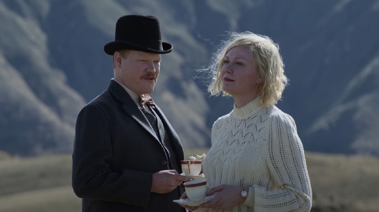 Kirsten Dunst and Jesse Plemons together